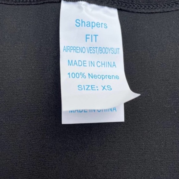 Sweat Shaper Vest with Cap Sleeves, Zipper, New, Size XS - Picture 4 of 4